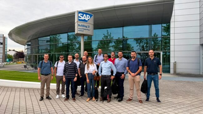 Executivos da ConfraBusiness em missão internacional na Alemanha durante o Confra Experience Week